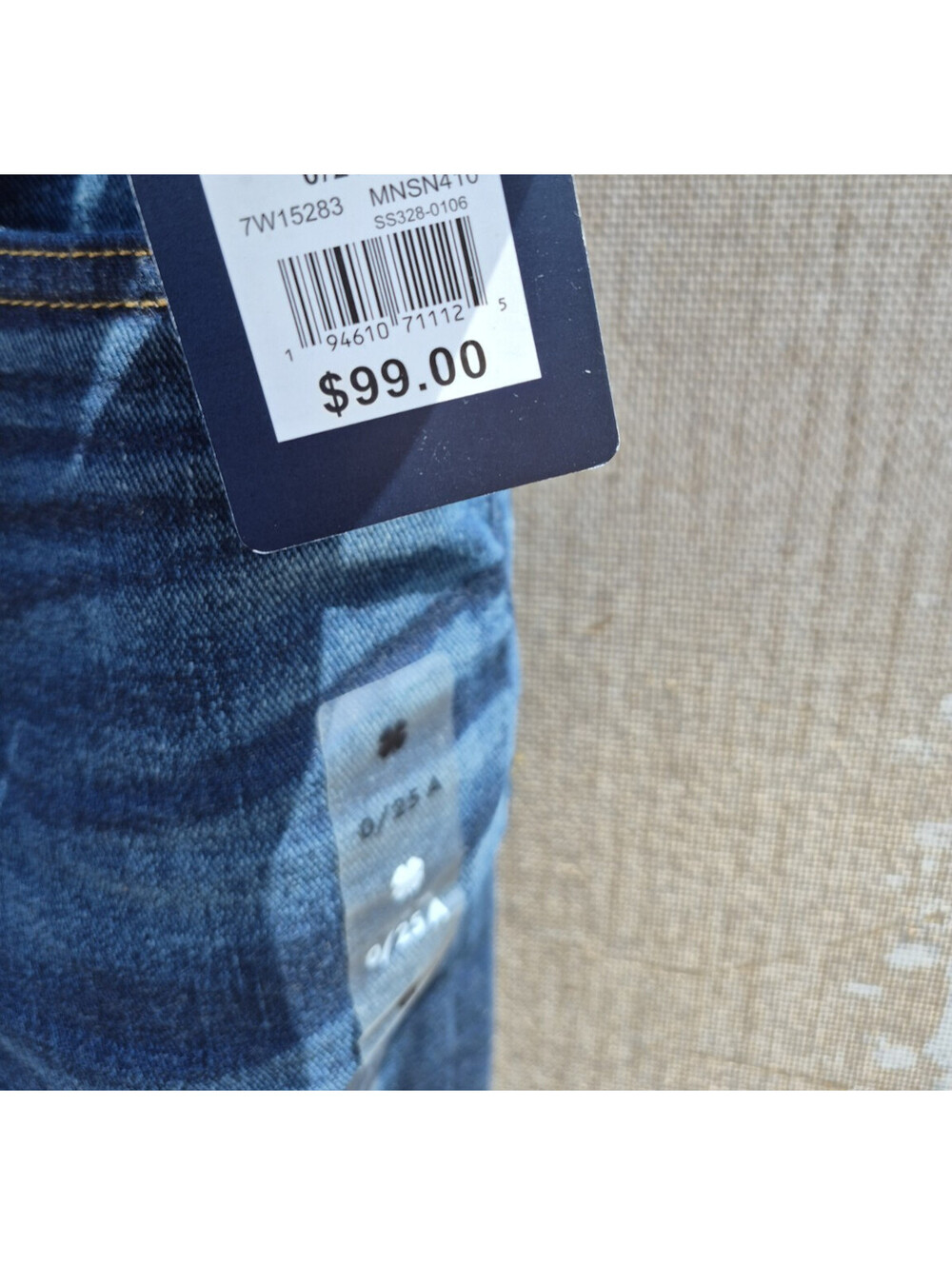 NWT Lucky Brand Bridgette High Rise Slim Fit Blue Skinny Jeans Size 27 $99 MSRP - Picture 10 of 13
